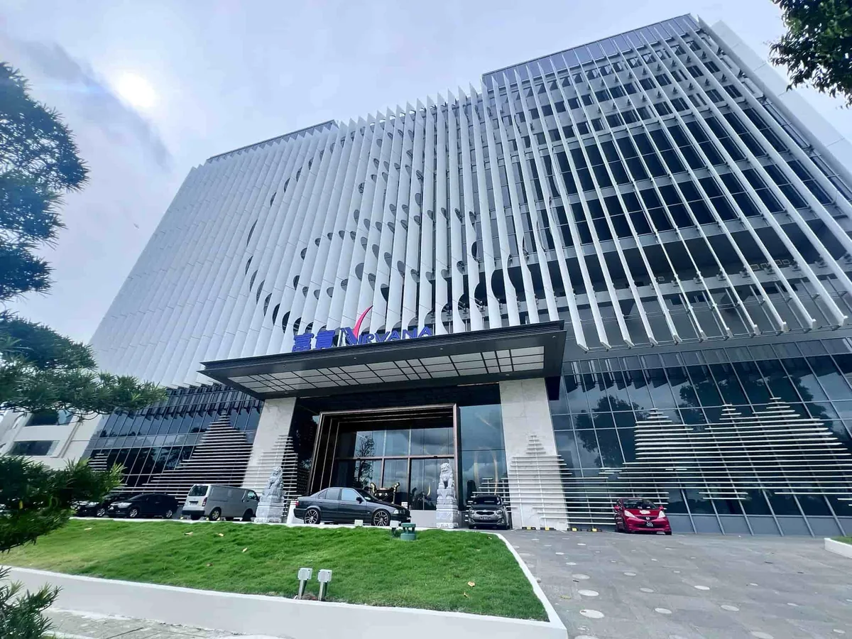 Main entrance of the memorial building